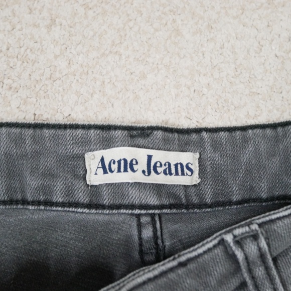 ACNE Jeans women's Hex filter gray jeans - Picture 7 of 8